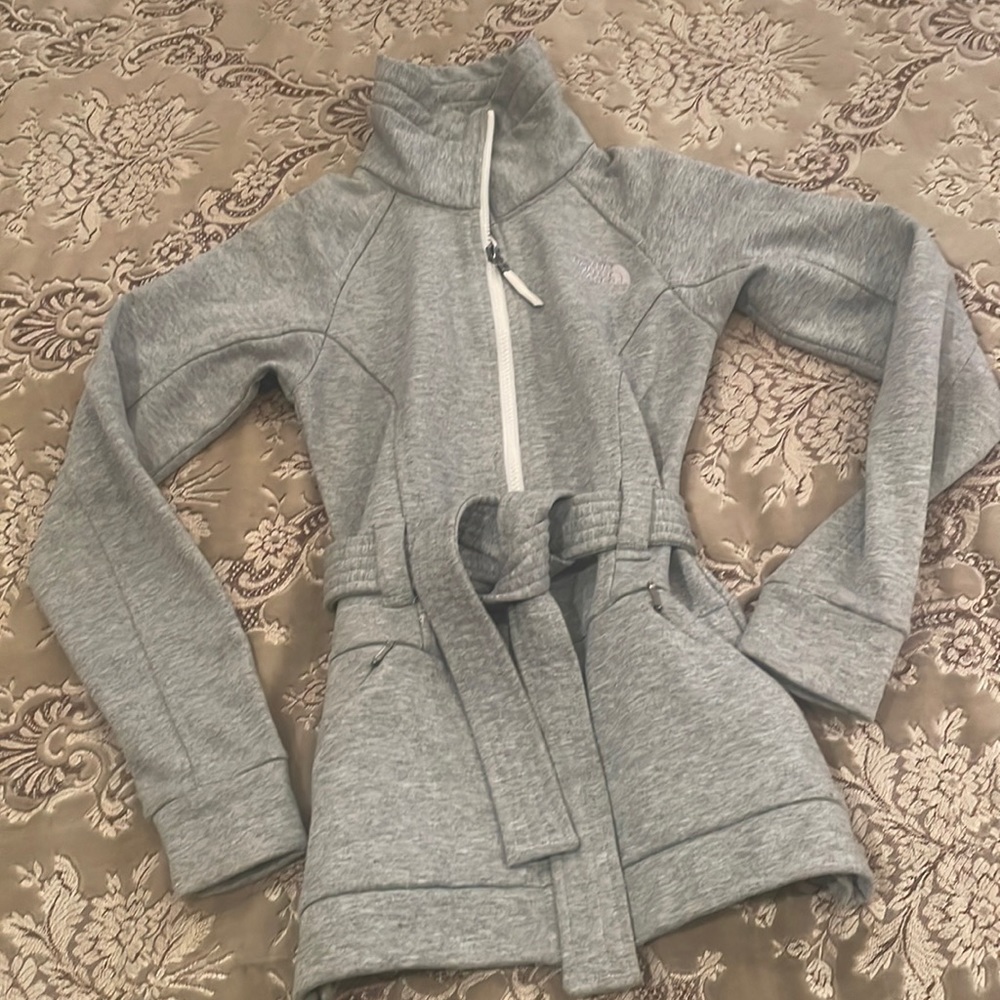 Ladies North Face sweatshirt jacket